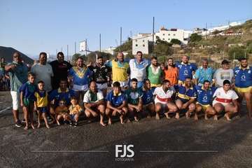 Luchada canaria y espectáculo de Maestro Florido en Lomo Magullo/Francisco Javier Santana.